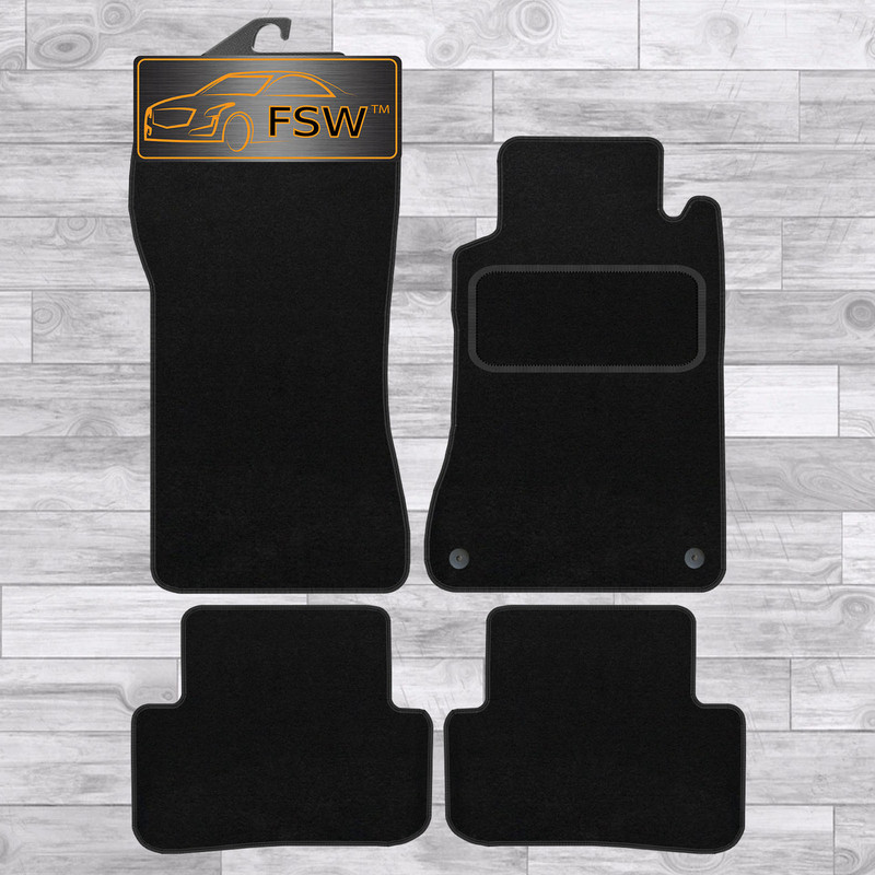 Mercedes Clc Coupe 2008 On Fully Tailored Classic Car Floor Mats Black