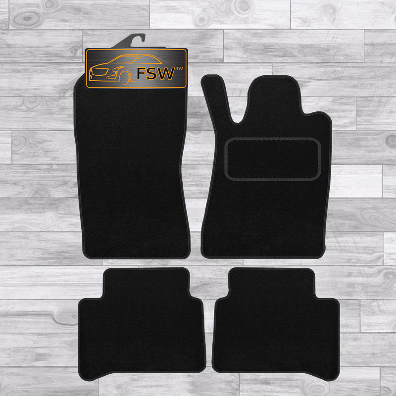 Mercedes E Class 2002-2005 Fully Tailored Classic Car Floor Mats Black Mercedes E Class 2002-2005 Fully Tailored Classic Car Floor Mats Black