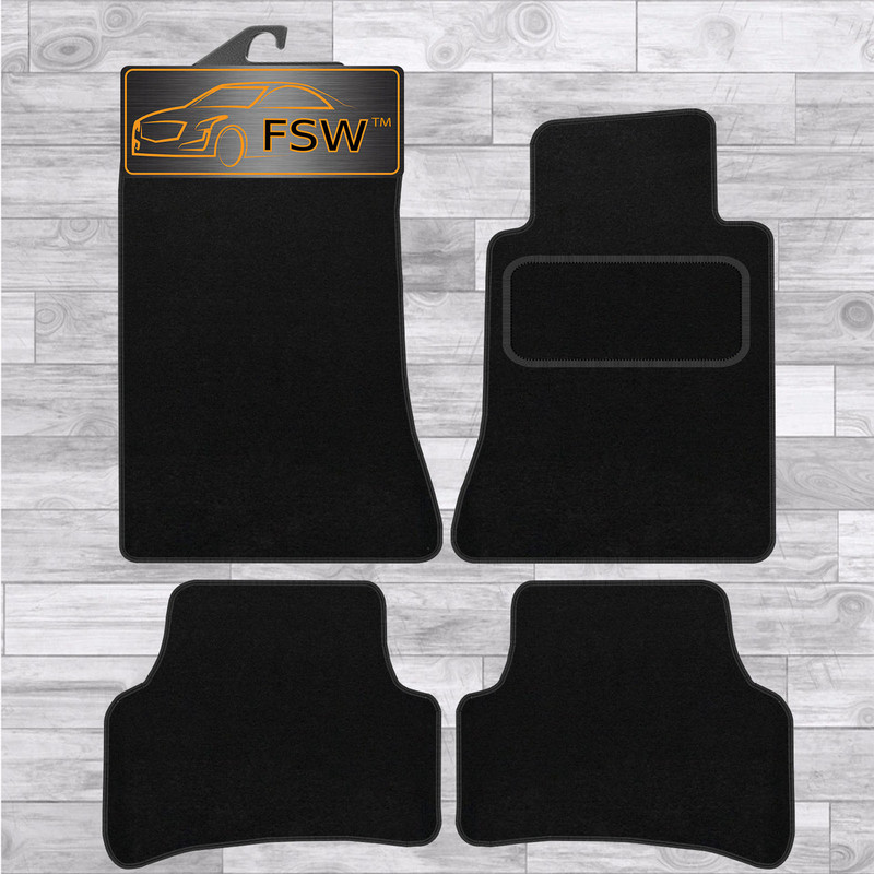 Mercedes E Class 1995-2002 Fully Tailored Classic Car Floor Mats With Clip