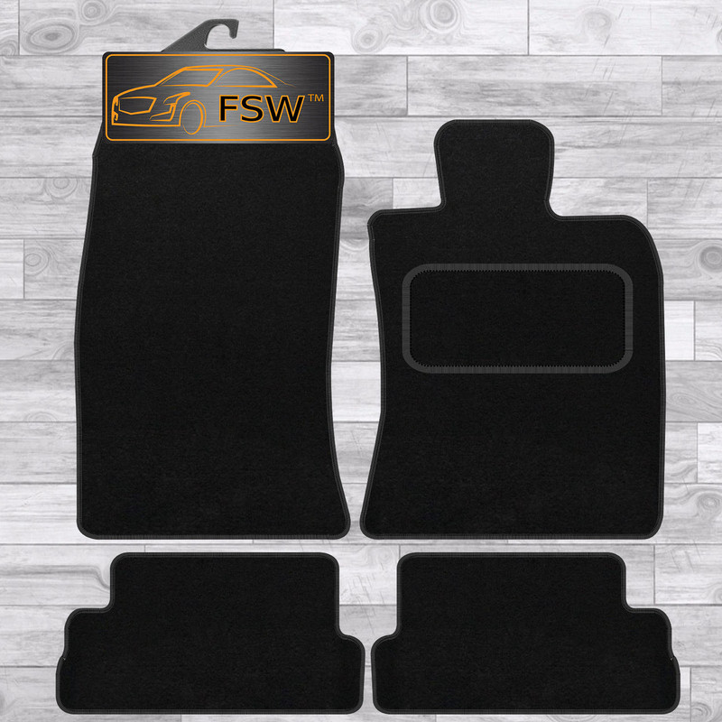 Mini Convertible 2008-2016 R57 Fully Tailored Classic Car Floor Mats Black
