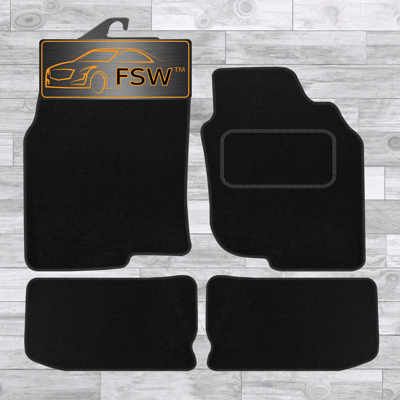 Almera Tino 2000-2006 Fully Tailored Classic Car Floor Mats Black