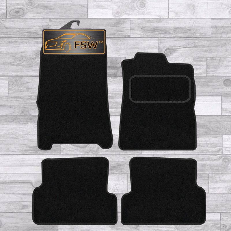 Renault Modus 2004-2010 Fully Tailored Classic Car Floor Mats Black Renault Modus 2004-2010 Fully Tailored Classic Car Floor Mats Black