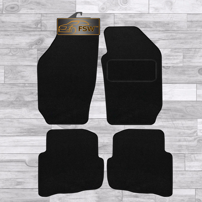 Seat Ibiza 2006-2008 Fully Tailored Classic Car Floor Mats Black