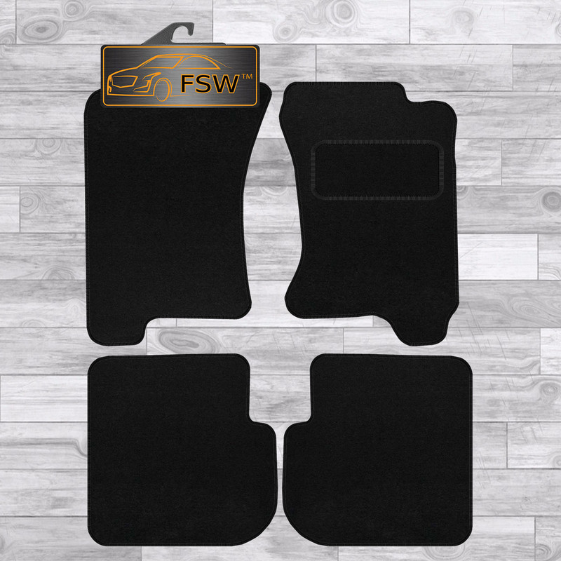 Subaru Forester 1997-2003 Not Auto Fully Tailored Classic Car Floor Mats Black Subaru Forester 1997-2003 Not Auto Fully Tailored Classic Car Floor Mats Black