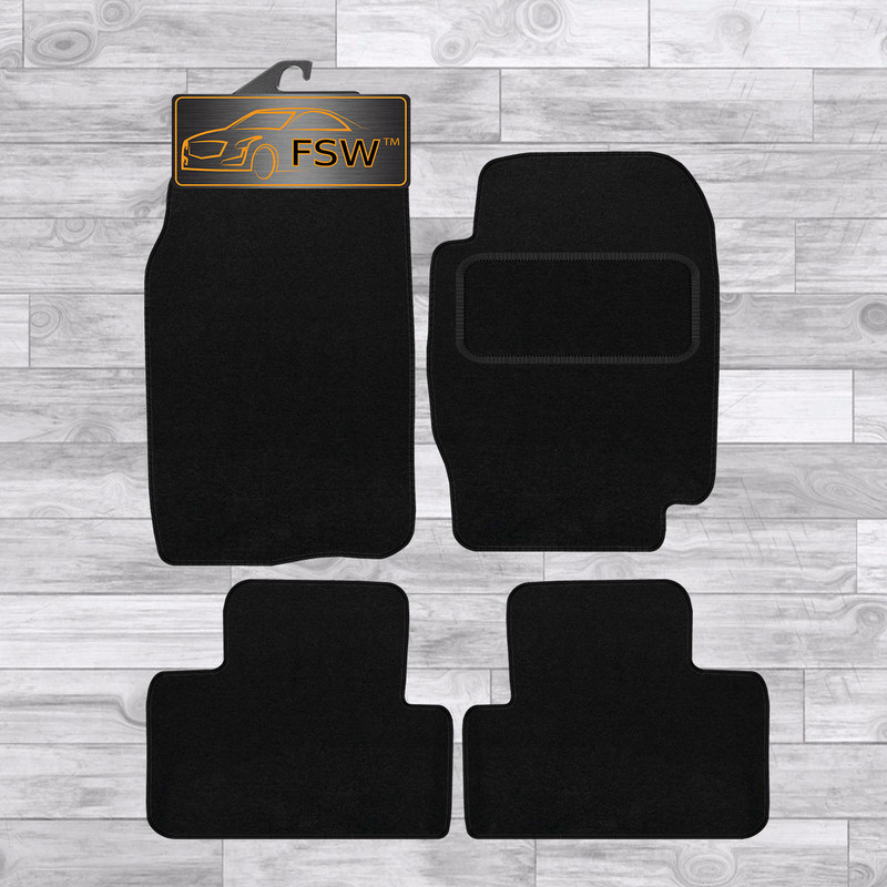 Suzuki Grand Vitara 2006-2015 Fully Tailored Classic Car Floor Mats Black
