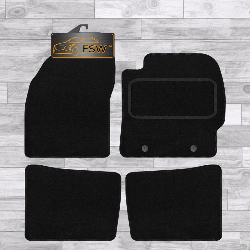 Toyota Prius 2009-2012 Fully Tailored Classic Car Floor Mats Black Toyota Prius 2009-2012 Fully Tailored Classic Car Floor Mats Black