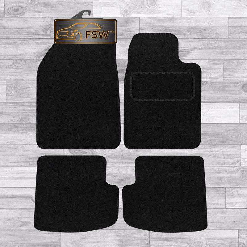 Toyota Yaris 3 Dr 1999-2006 Fully Tailored Classic Car Floor Mats Black Toyota Yaris 3 Dr 1999-2006 Fully Tailored Classic Car Floor Mats Black