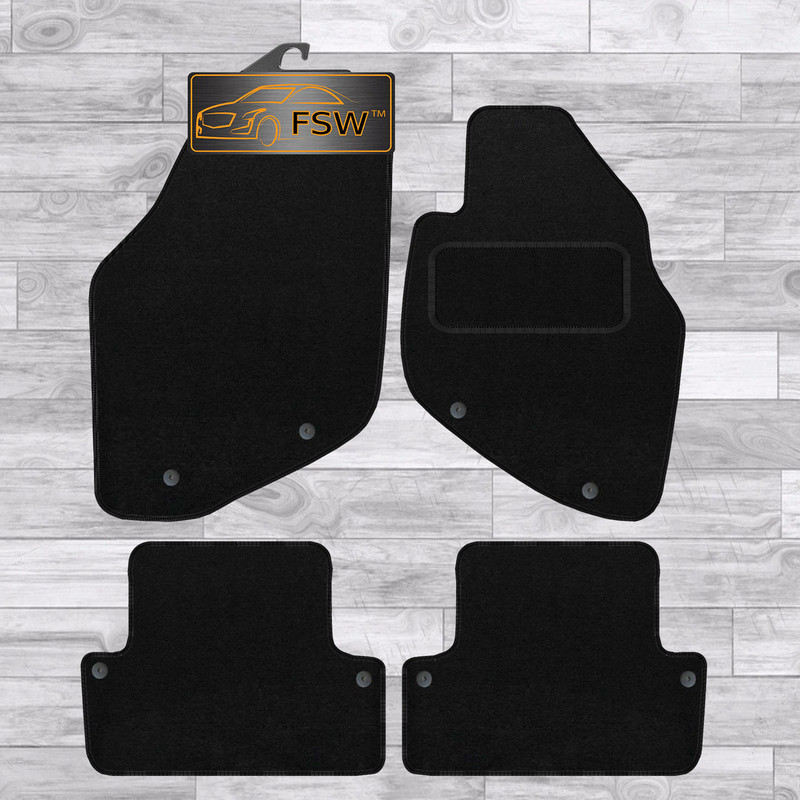 Volvo S60 Upto 2010 With Clips Fully Tailored Classic Car Floor Mats Black Volvo S60 Upto 2010 With Clips Fully Tailored Classic Car Floor Mats Black