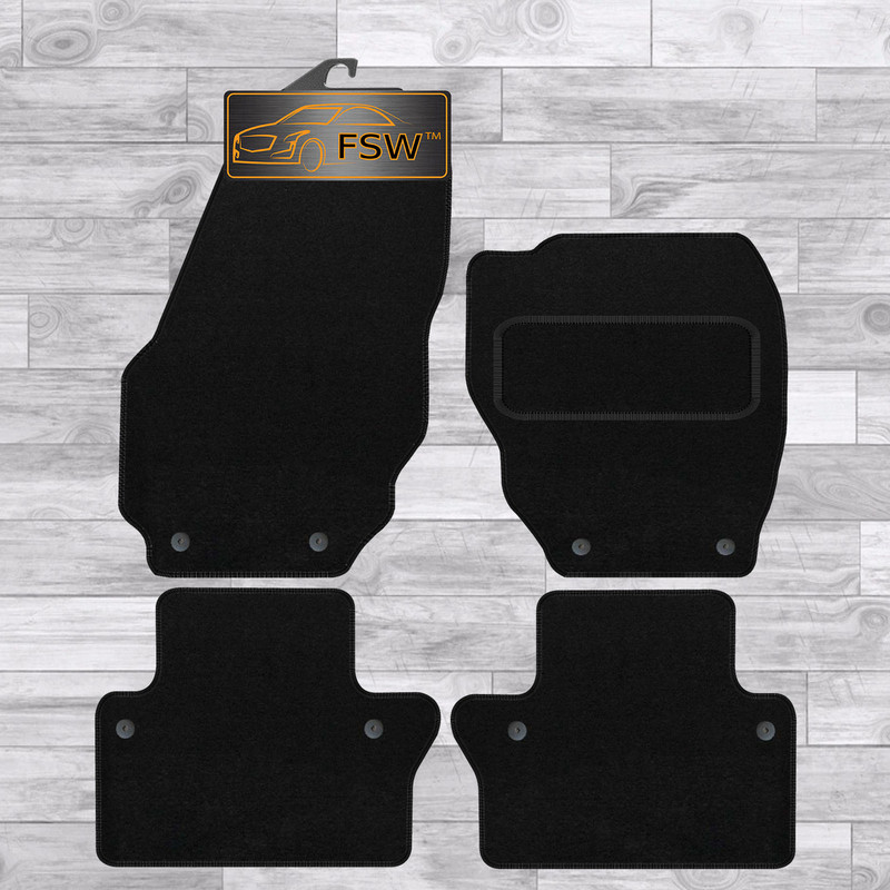 Volvo S80 2006 On Fully Tailored Classic Car Floor Mats Black Volvo S80 2006 On Fully Tailored Classic Car Floor Mats Black