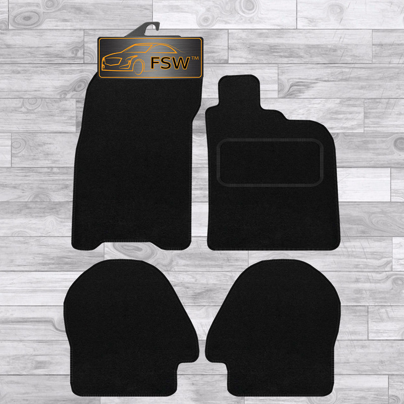 Porsche 911 (993 Model) 1974-1998 Fully Tailored Classic Car Floor Mats Black