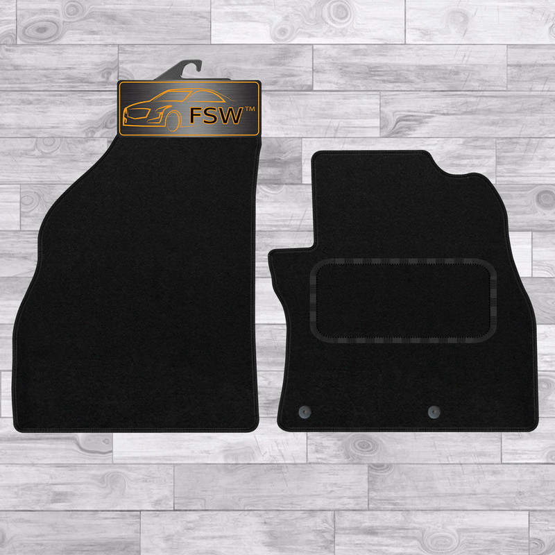 Citroen Nemo Van 2008-On Fully Tailored Classic Car Floor Mats Black