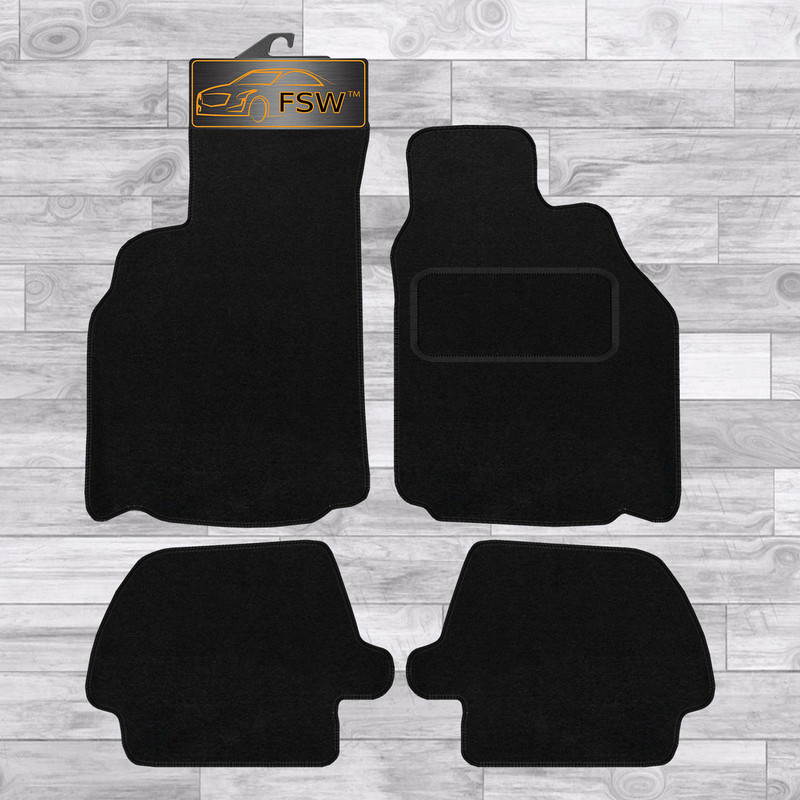 Porsche 911 996 Model 1998-2004 Fully Tailored Classic Car Floor Mats Black