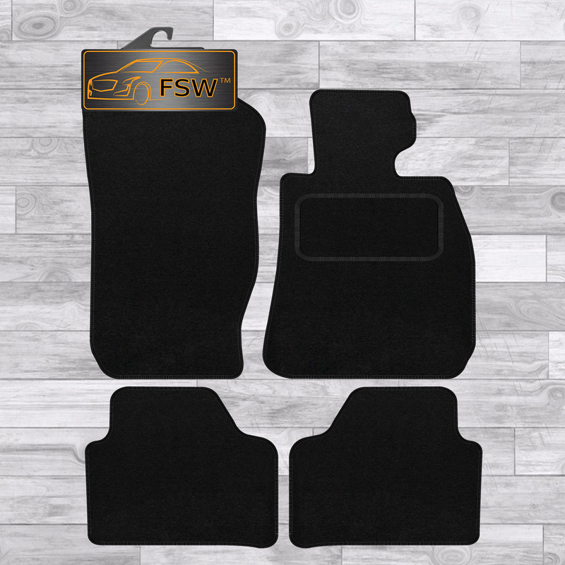 Bmw X1 2010-2015 E84 Fully Tailored Classic Car Floor Mats Black