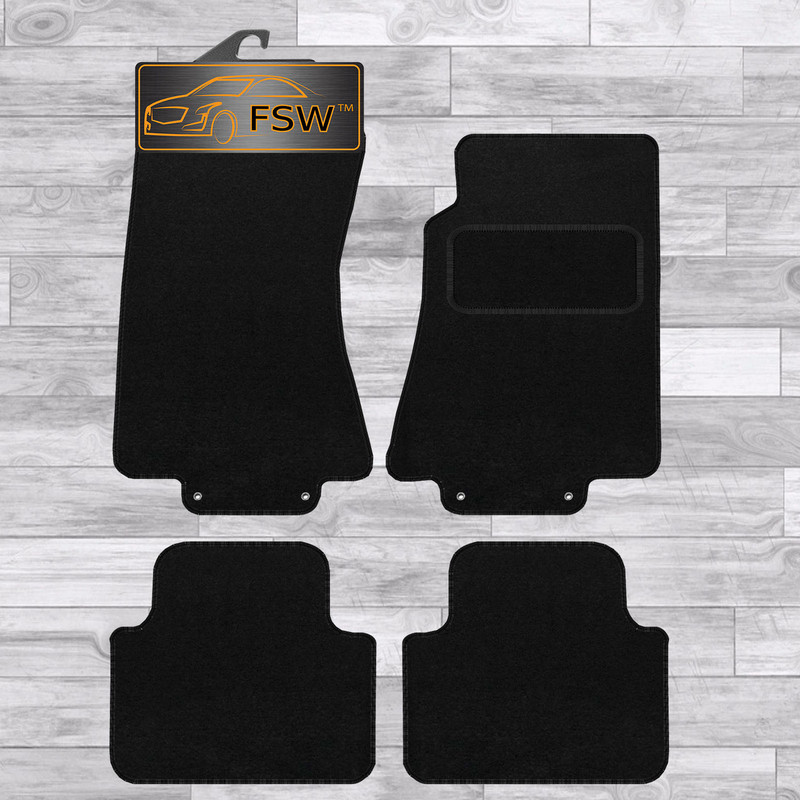 Jaguar Xj6 2004-2010 Fully Tailored Classic Car Floor Mats Black