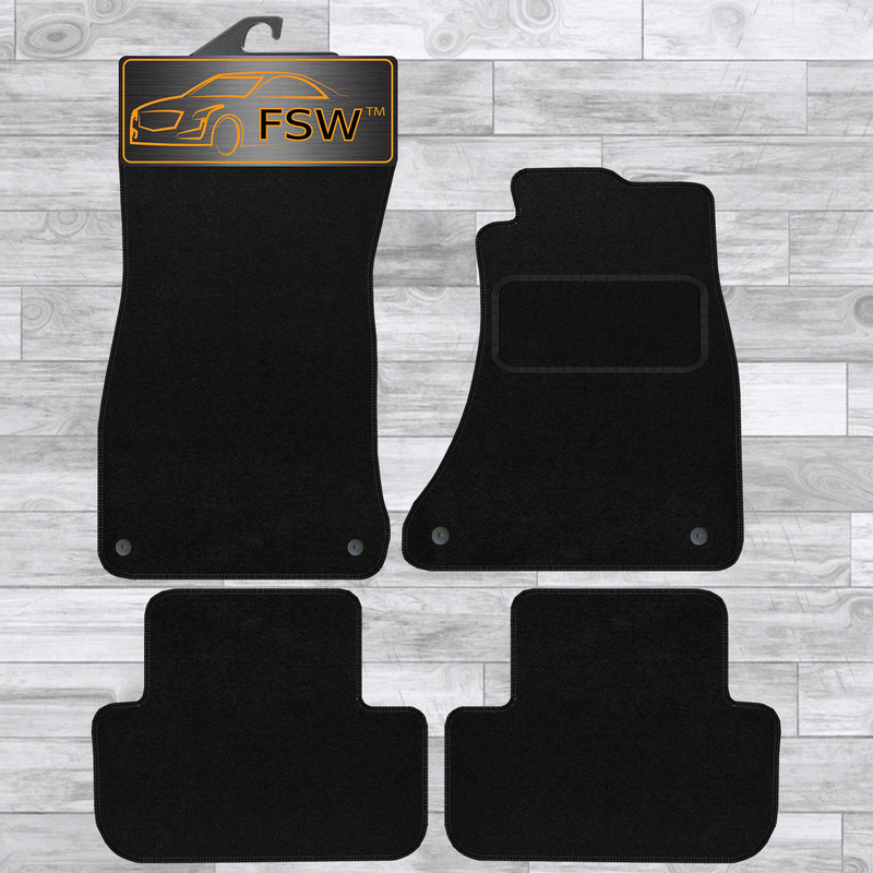 Audi A5 Sportback Fully Tailored Classic Car Floor Mats Black Audi A5 Sportback Fully Tailored Classic Car Floor Mats Black