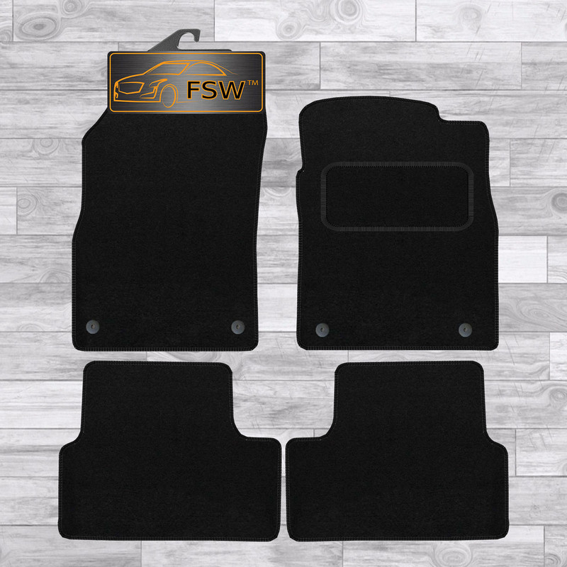 Chevrolet Cruze 2009-On Fully Tailored Classic Car Floor Mats Black