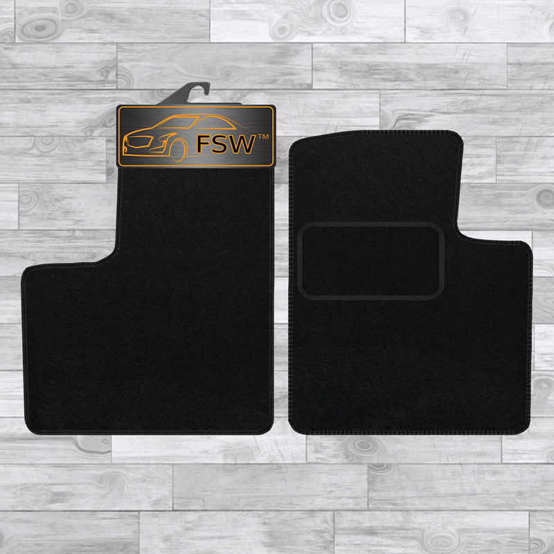 Fiat Doblo Van 2001 - 2010 Fully Tailored Classic Car Floor Mats Black