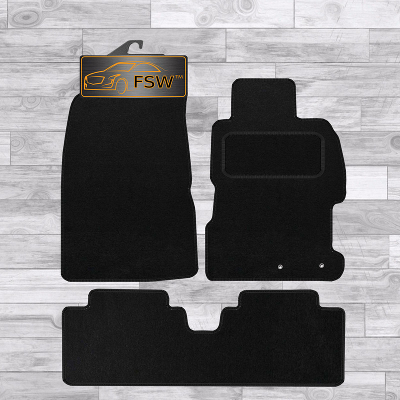 Honda Civic 2000-2004 4 Door Fully Tailored Classic Car Floor Mats Black