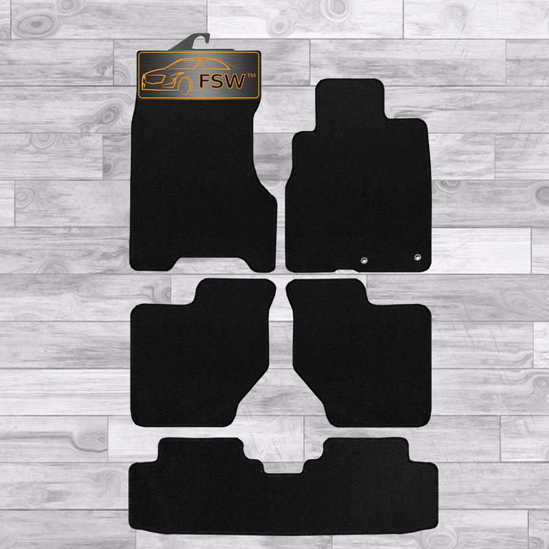 Honda Stream Fully Tailored Classic Car Floor Mats Black