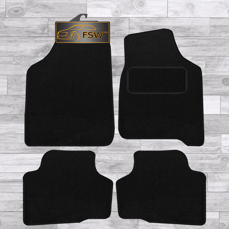 Kia Carens 2002-2006 Fully Tailored Classic Car Floor Mats Black