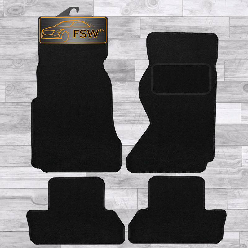 Mazda Rx7 Fully Tailored Classic Car Floor Mats Black Mazda Rx7 Fully Tailored Classic Car Floor Mats Black