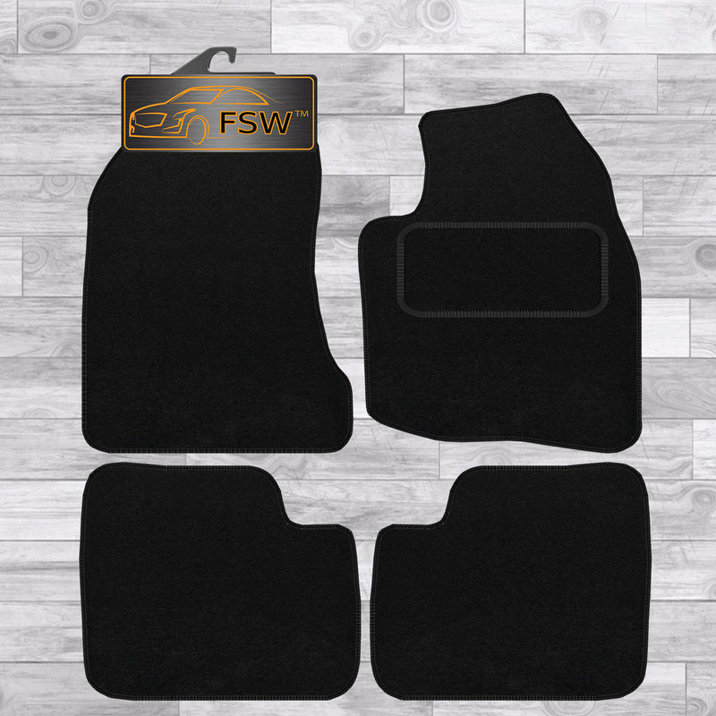 Mitsubishi I 2007-On Fully Tailored Classic Car Floor Mats Black