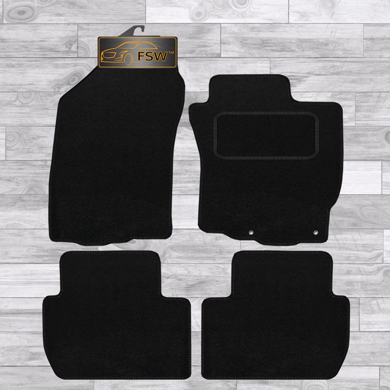 Mitsubishi Outlander 2007-2013 Fully Tailored Classic Car Floor Mats Black