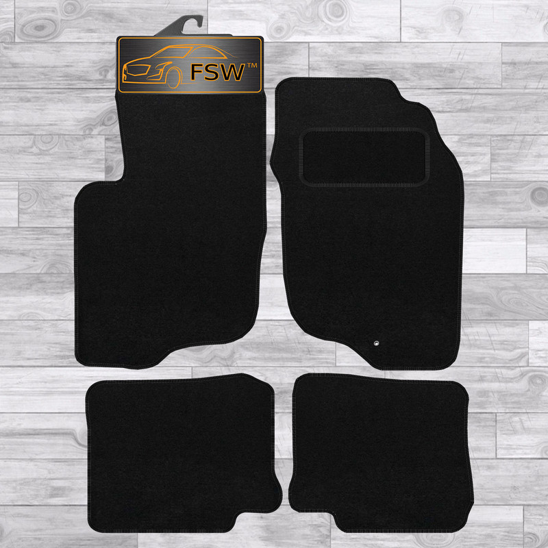 Mitsubishi Spacestar 1999-2005 Fully Tailored Classic Car Floor Mats Black