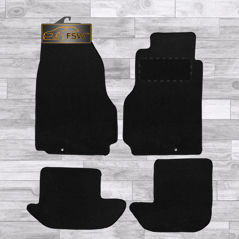 Gtr 2009-On Fully Tailored Classic Car Floor Mats Black
