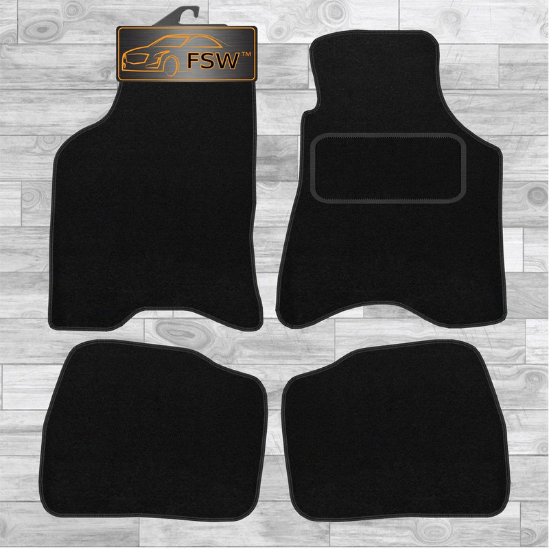 Seat Arosa 1997-2004 Fully Tailored Classic Car Floor Mats Black