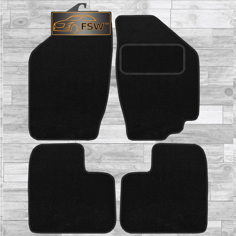 Suzuki Alto 2003-2009 Fully Tailored Classic Car Floor Mats Black Suzuki Alto 2003-2009 Fully Tailored Classic Car Floor Mats Black