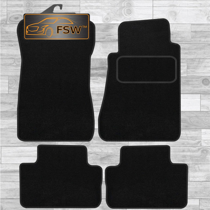 Mercedes C Class Mb002 1993-2000 Fully Tailored Classic Car Floor Mats Black
