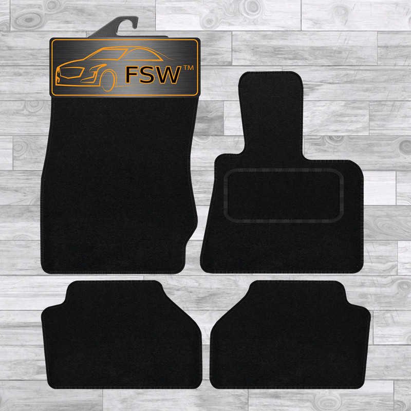 Bmw X3 2011-On Fully Tailored Classic Car Floor Mats Black