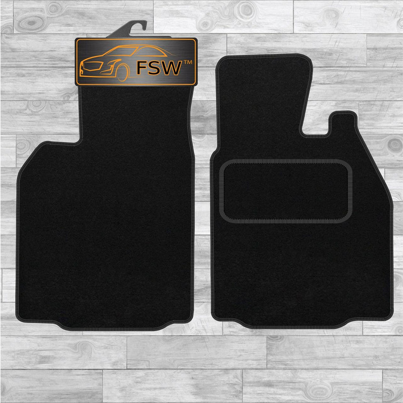 Porsche Boxster 2006-On Fully Tailored Classic Car Floor Mats Black