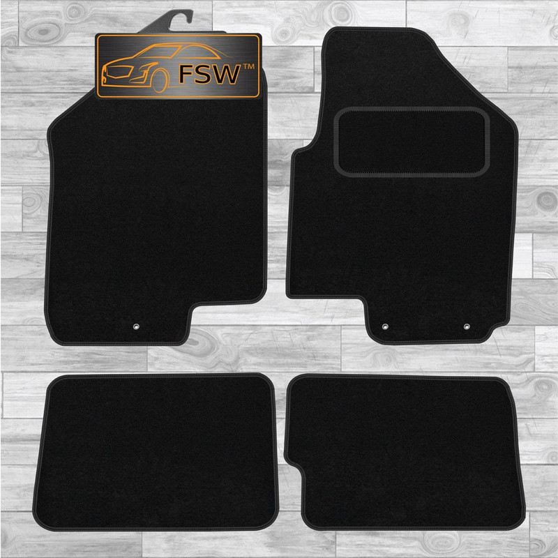 Kia Soul 2011-2014 Fully Tailored Classic Car Floor Mats Black