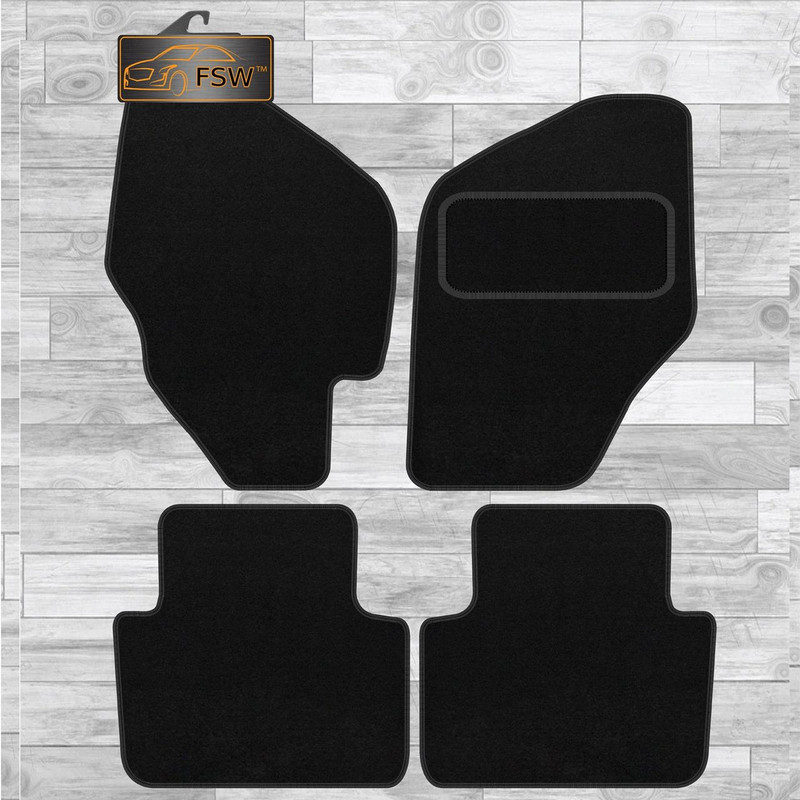 Volvo S80 98-06 No Holes Or Clips Fully Tailored Classic Car Floor Mats Black Volvo S80 98-06 No Holes Or Clips Fully Tailored Classic Car Floor Mats Black
