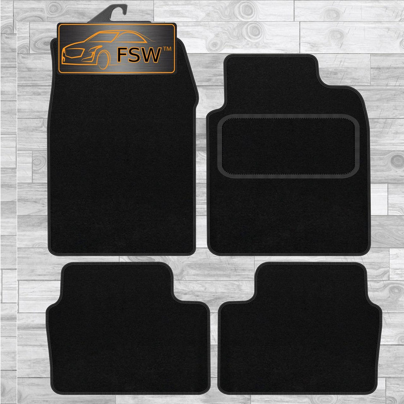 Vauxhall Vectra 2003-2008 Fully Tailored Classic Car Floor Mats Black Vauxhall Vectra 2003-2008 Fully Tailored Classic Car Floor Mats Black