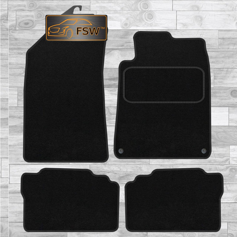 Peugeot 508 Fully Tailored Classic Car Floor Mats Black