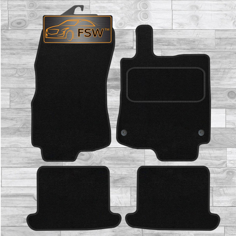 Renault Megane Cc 2010-On Fully Tailored Classic Car Floor Mats Black Renault Megane Cc 2010-On Fully Tailored Classic Car Floor Mats Black
