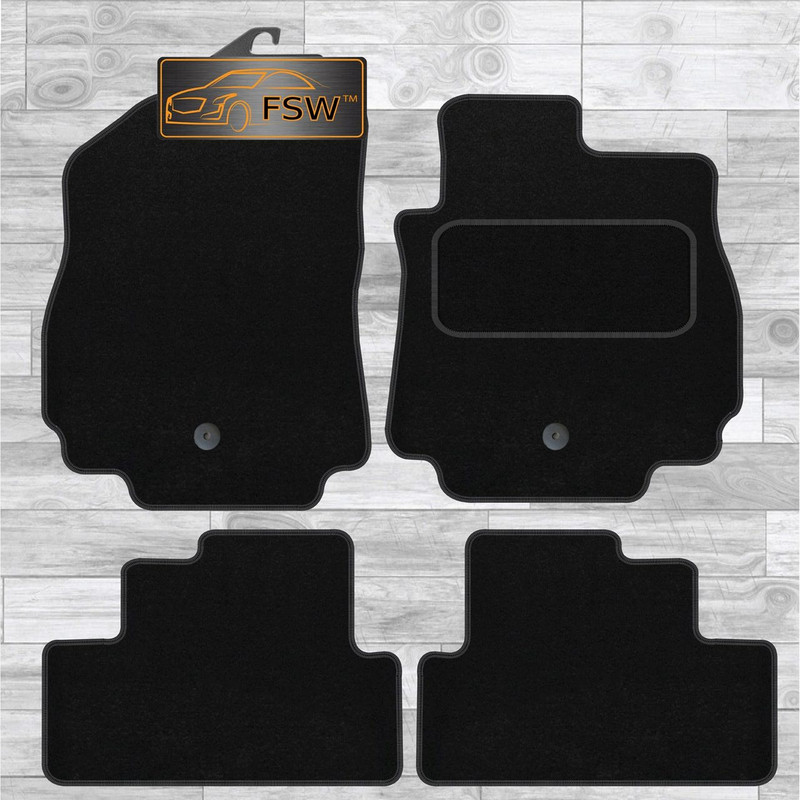 Chevrolet Orlando Fully Tailored Classic Car Floor Mats Black
