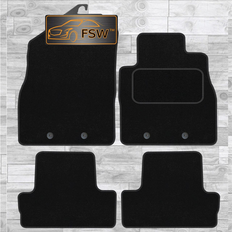 Vauxhall Ampera 2011-N Fully Tailored Classic Car Floor Mats Black Vauxhall Ampera 2011-N Fully Tailored Classic Car Floor Mats Black