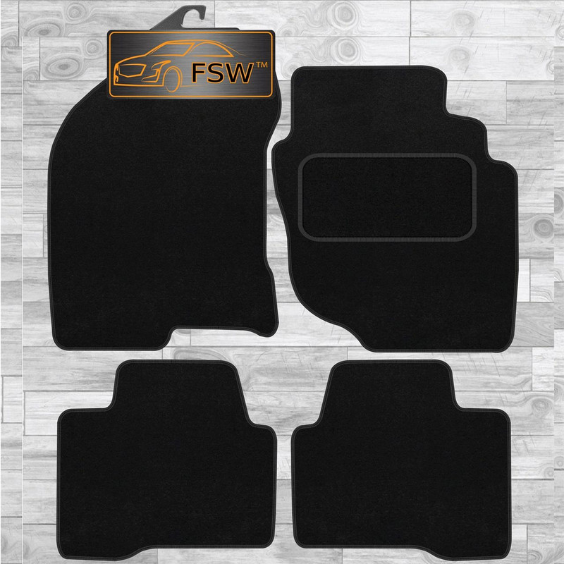 X-Trail 01-07 Alternative Fully Tailored Classic Car Floor Mats Black