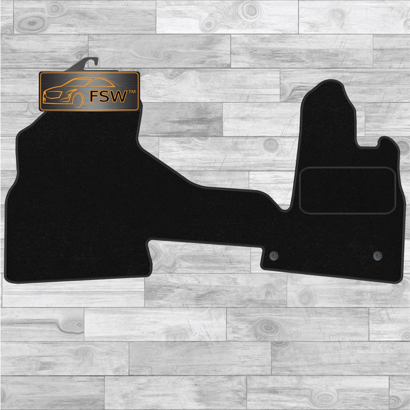 Citroen Berlingo Van 2008-On Multiflex Fully Tailored Classic Floor Mats Black