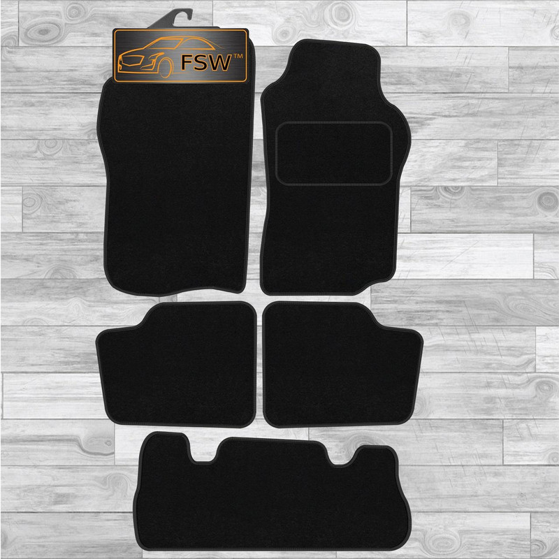 Patrol1998-2007 Fully Tailored Classic Car Floor Mats Black