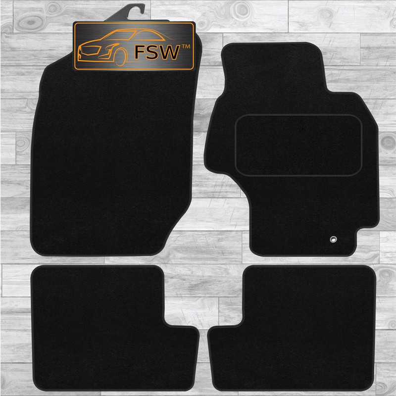 Toyota Rav 4 1994-2002 Fully Tailored Classic Car Floor Mats Black