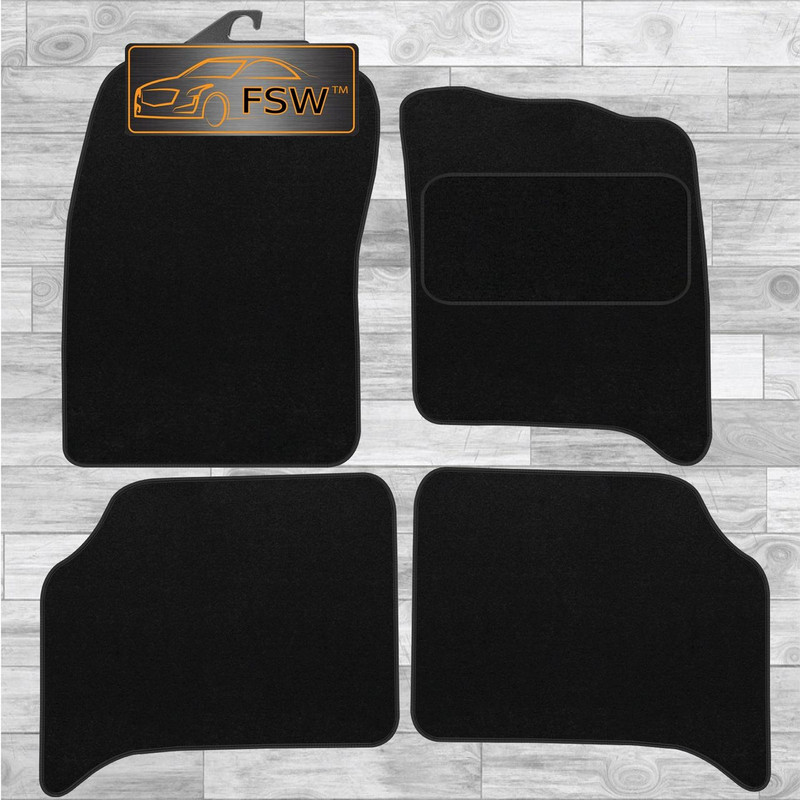 Bentley Turbo ''R'' 1985-1992 Fully Tailored Classic Car Floor Mats Black