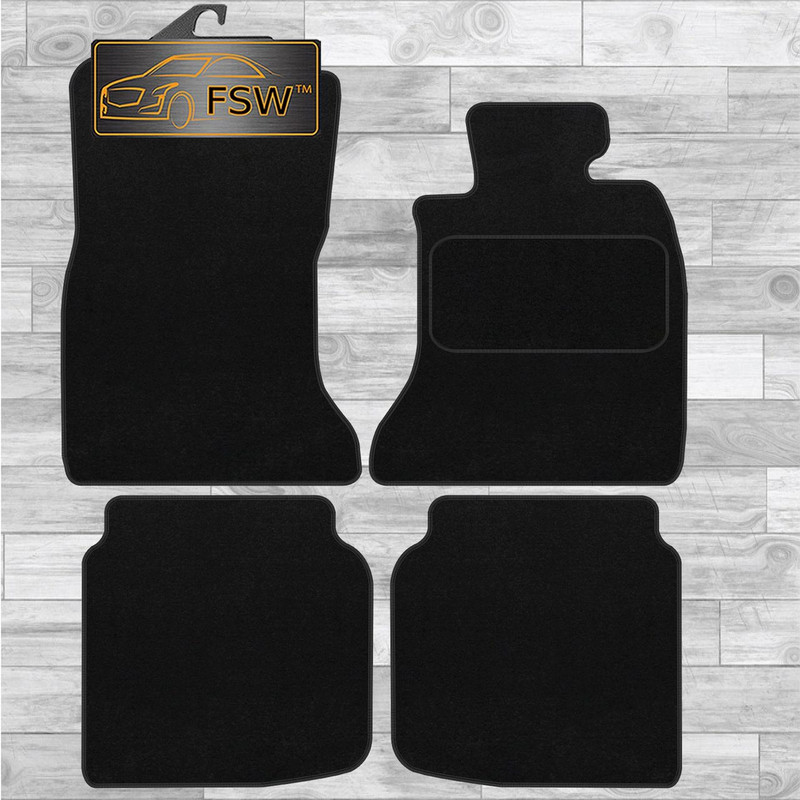 Bmw Fo1 Fo2 7 Series 2009-2015 Lwb Fully Tailored Classic Car Floor Mats Black