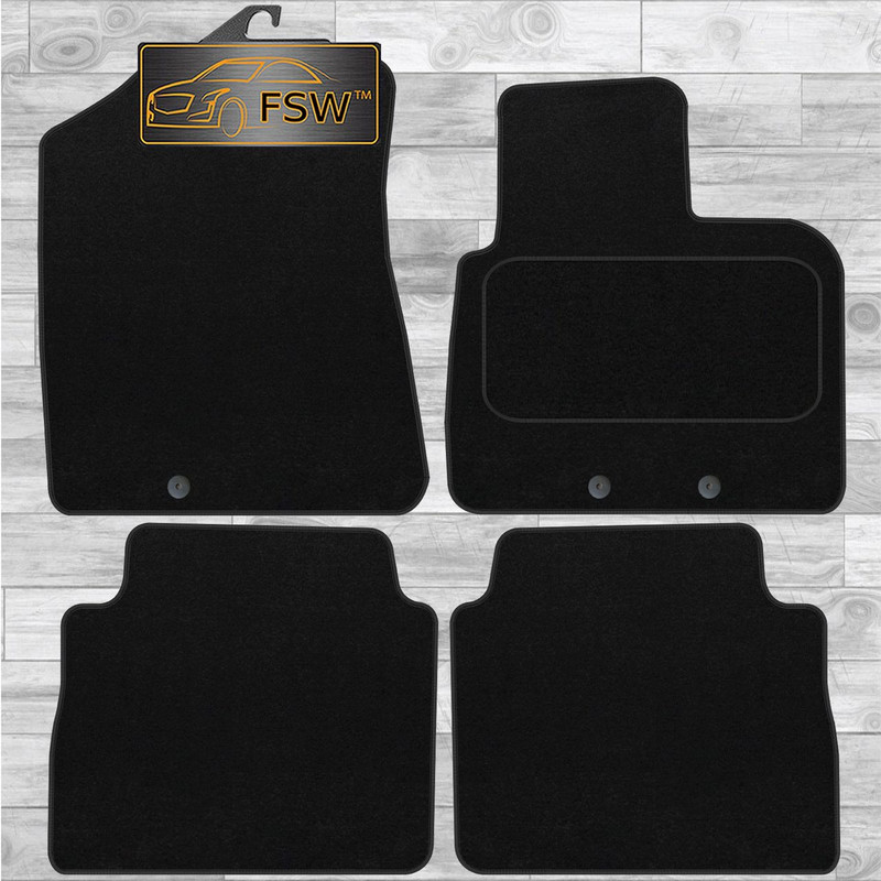 Kia Sorento 2012-2015 5 Seat Version Fully Tailored Classic Car Floor Mats Black