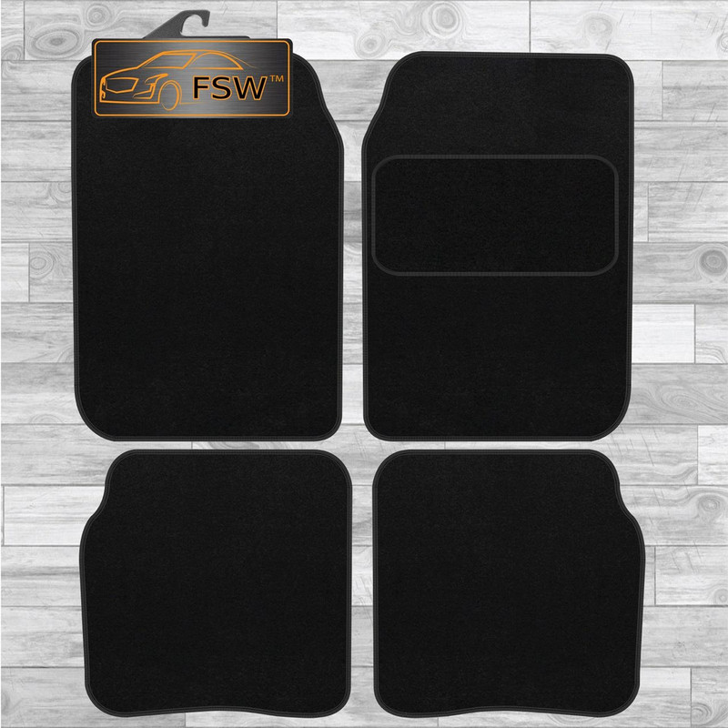 Toyota Corolla 1997-2002 Fully Tailored Classic Car Floor Mats Black Toyota Corolla 1997-2002 Fully Tailored Classic Car Floor Mats Black