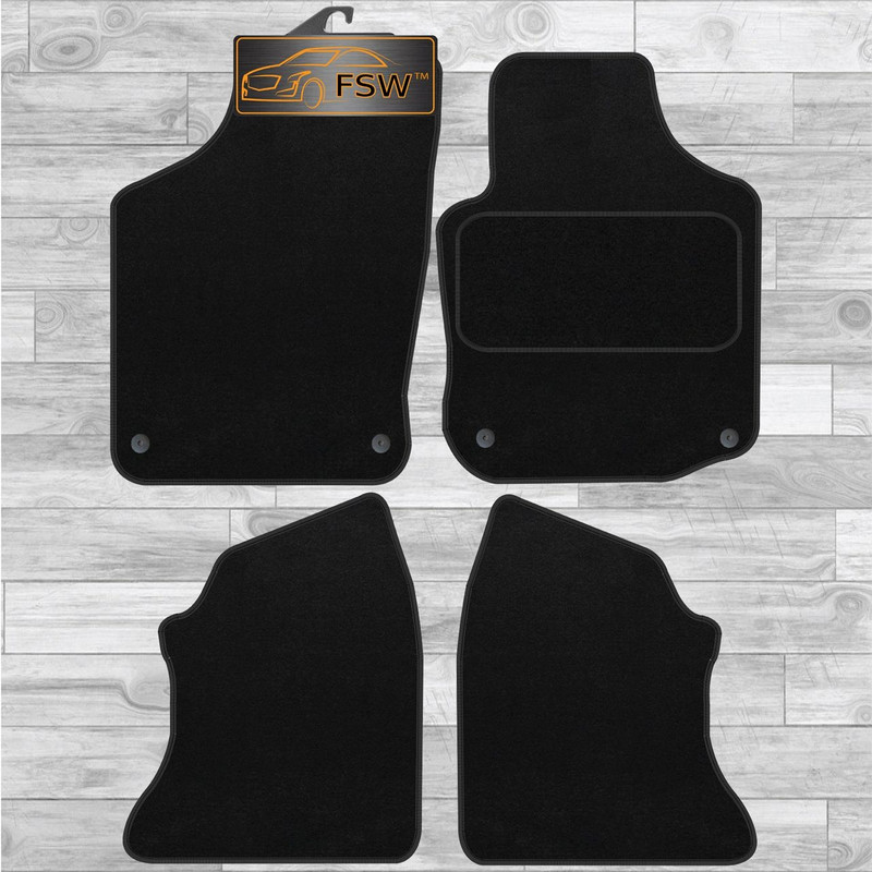 Vauxhall Combo Crew Cab 2001-2011 Fully Tailored Classic Car Floor Mats Black